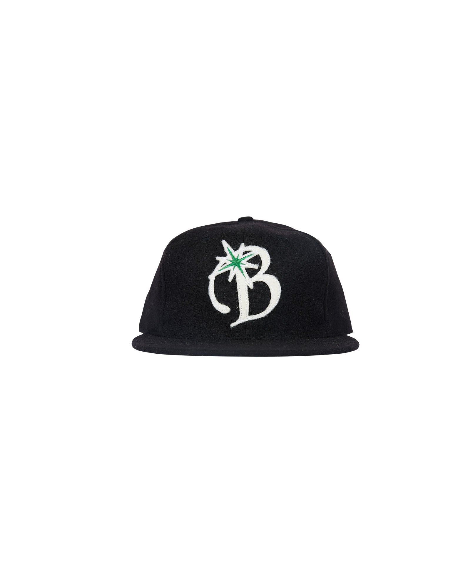 B-Star 6-Panel Hat - Black / Cream / Green