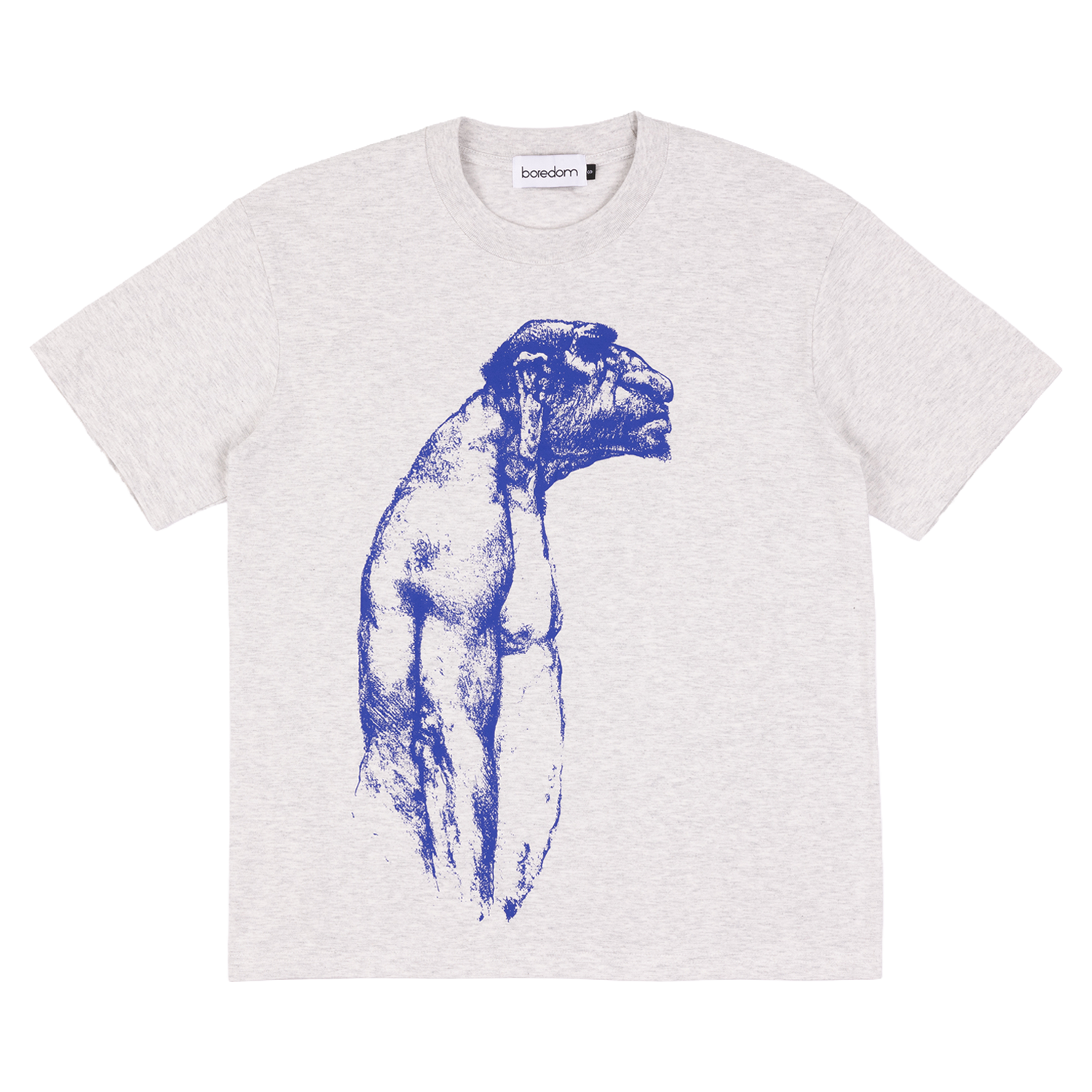 Boredom Giant T-Shirt-Grey