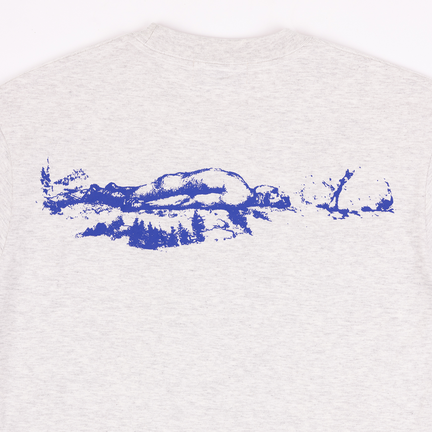Boredom Giant T-Shirt-Grey