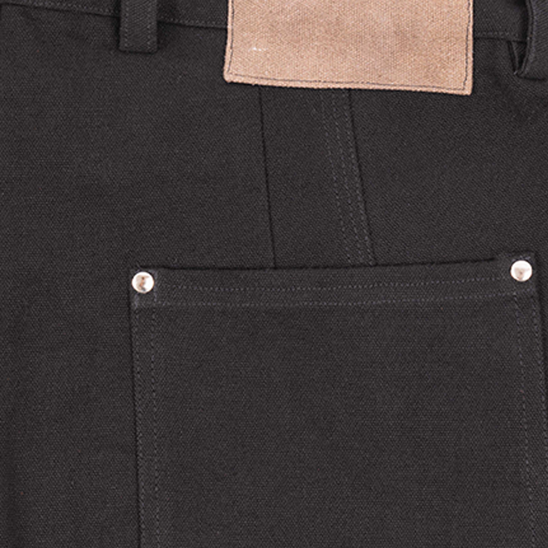 Pleated Work Day Pant - Black