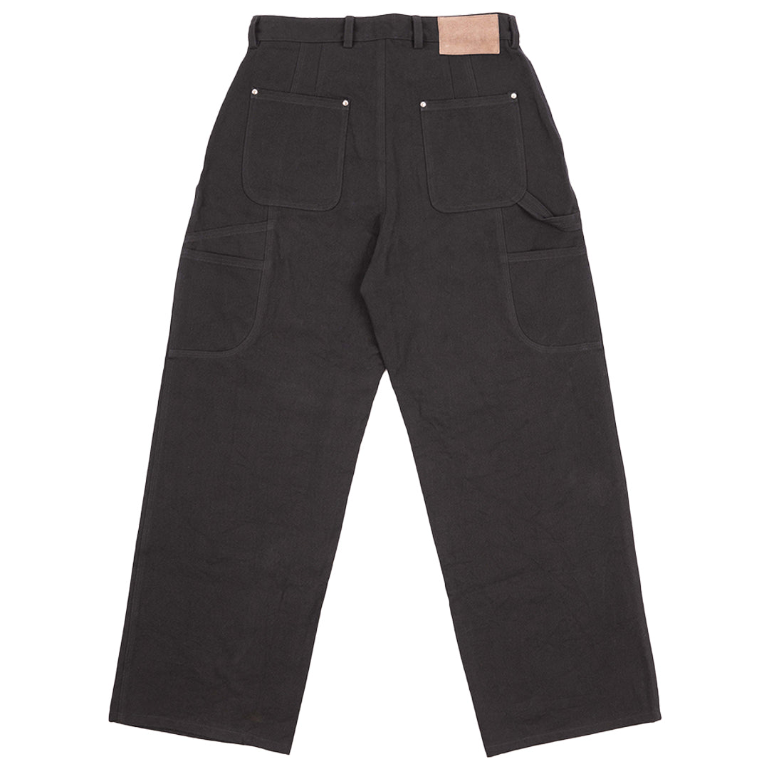 Pleated Work Day Pant - Black