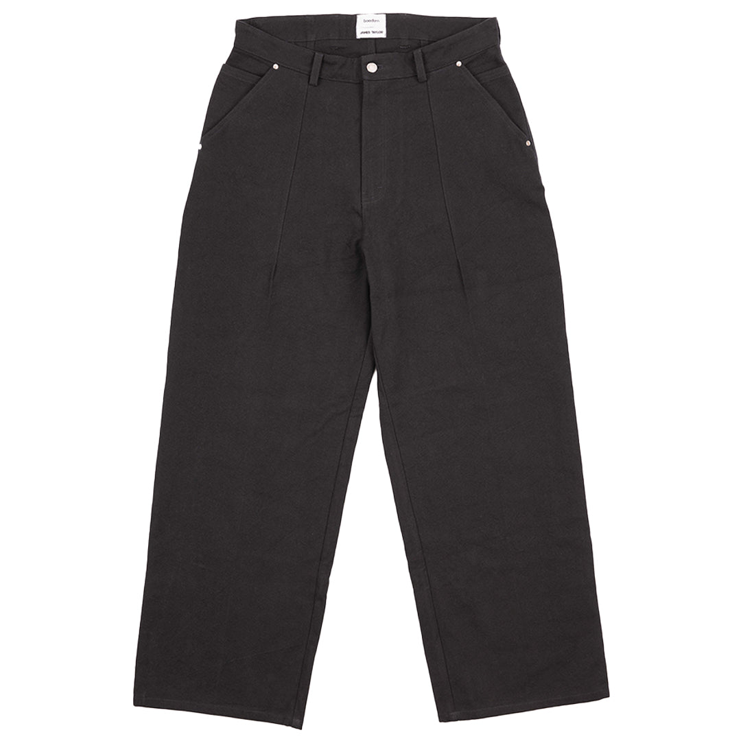 Pleated Work Day Pant - Black