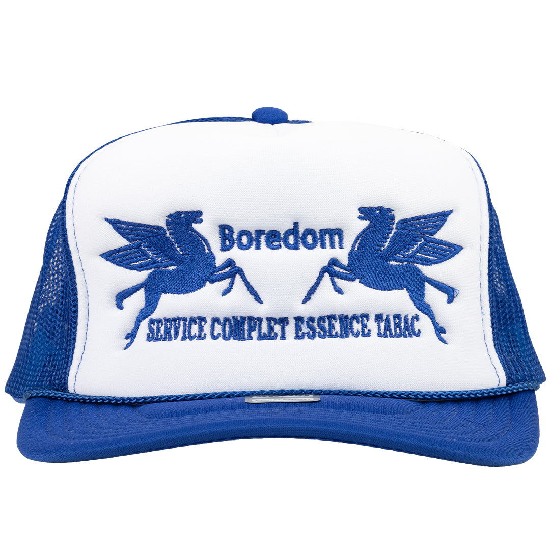 Casquette Trucker de Dépanneur - Blue / White