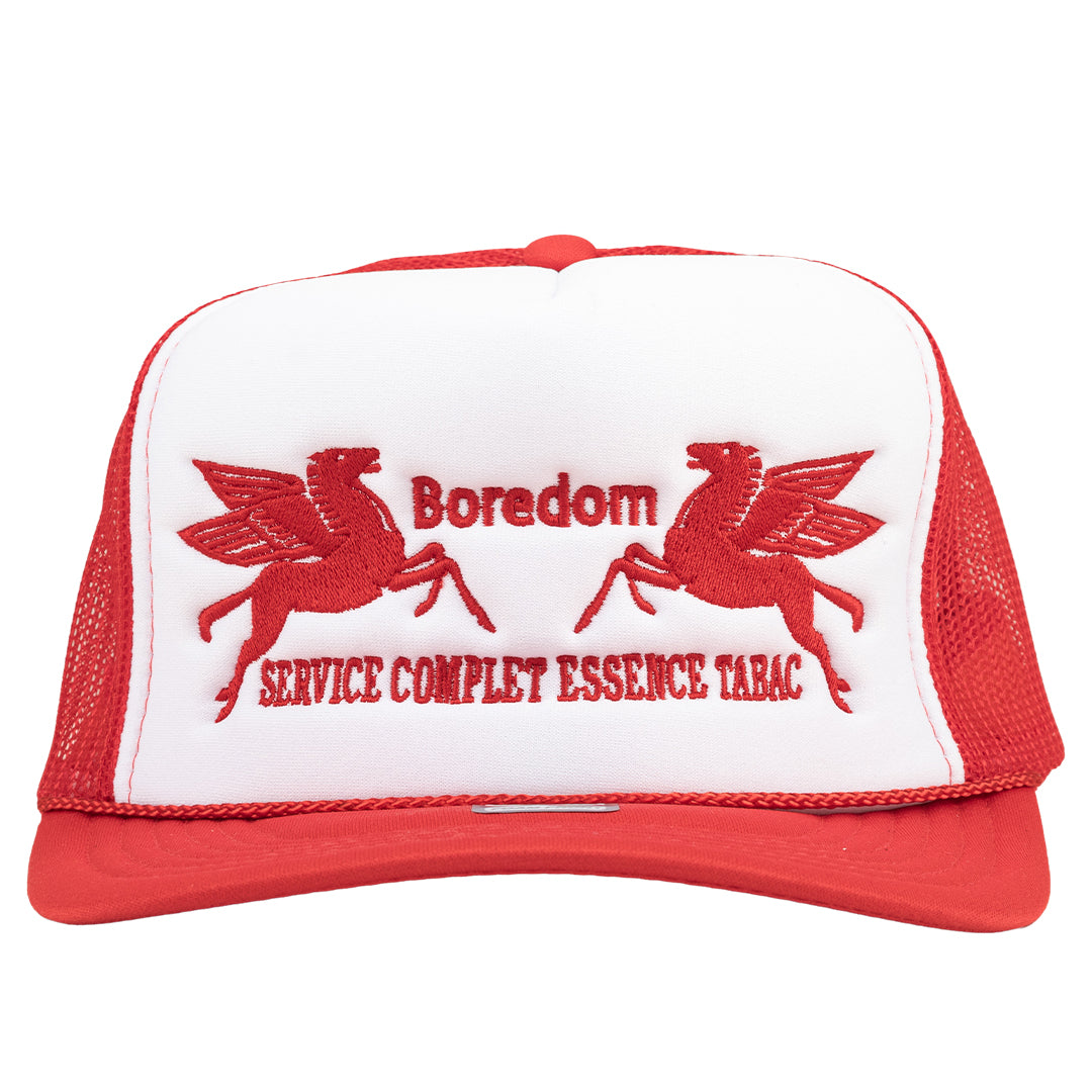 Casquette Trucker de Dépanneur - Red / White