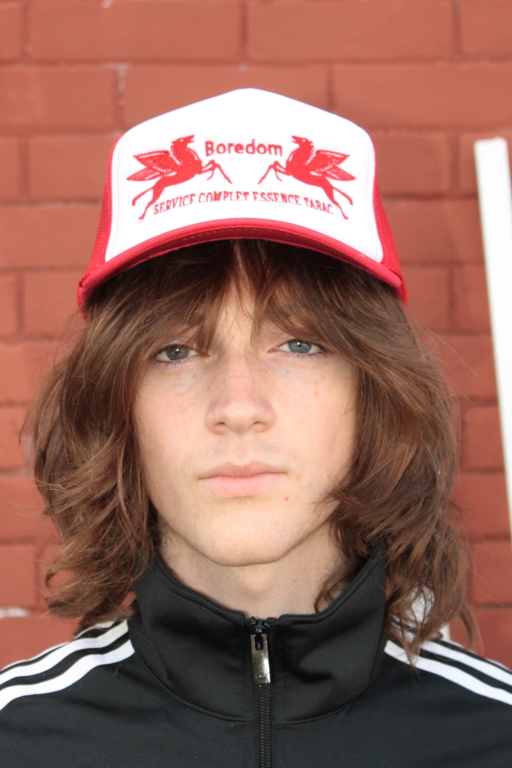 Casquette Trucker de Dépanneur - Red / White