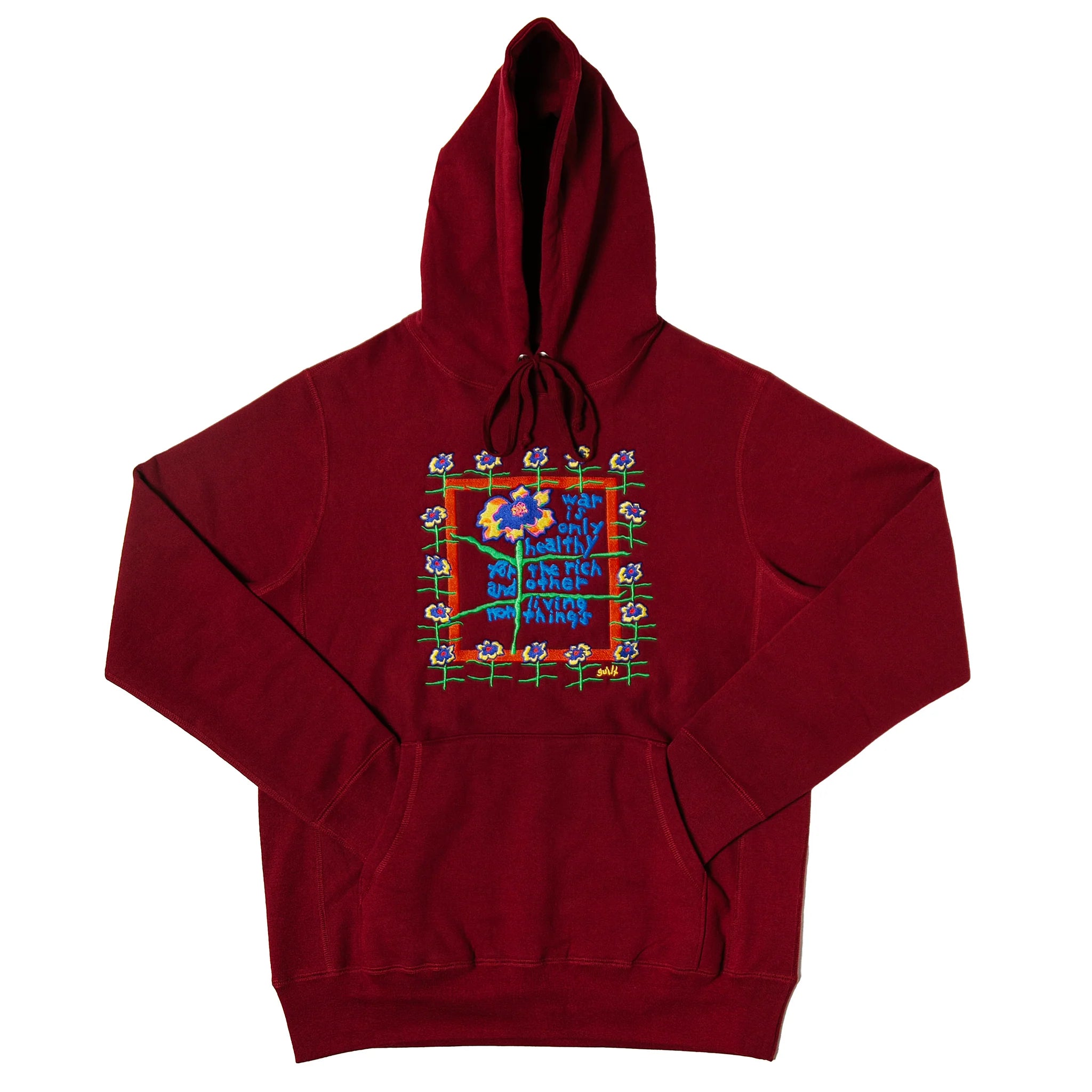 War Hoodie - Maroon