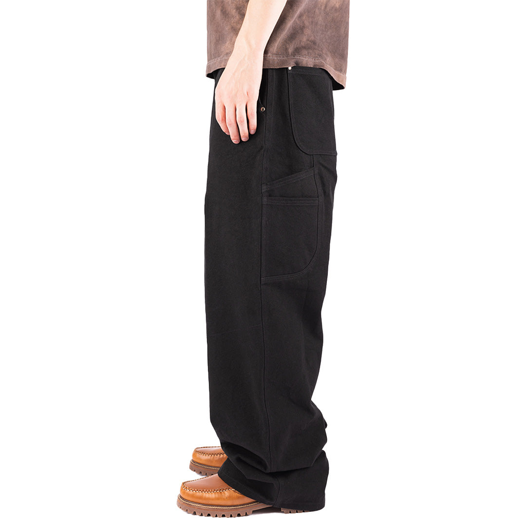 Pleated Work Day Pant - Black