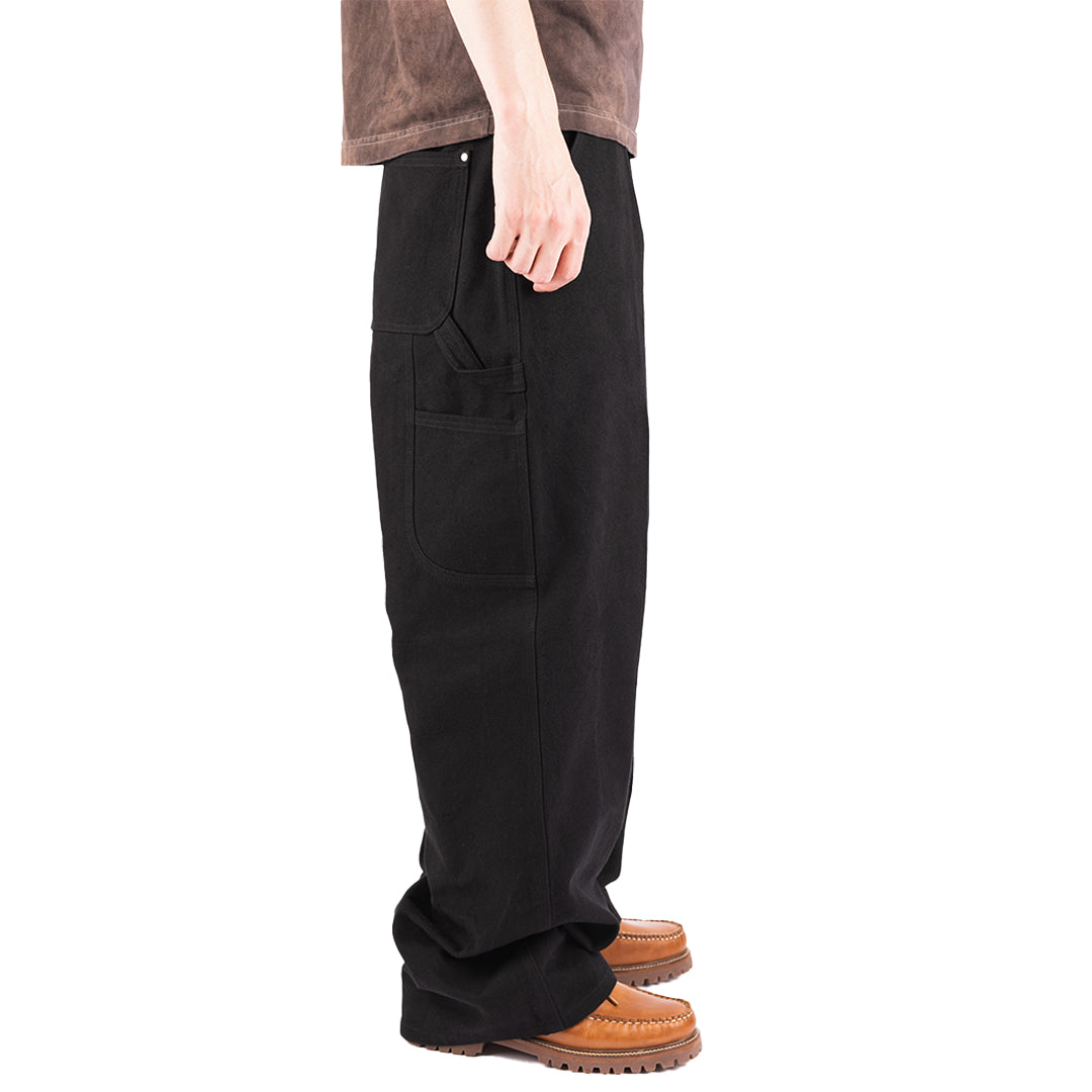 Pleated Work Day Pant - Black