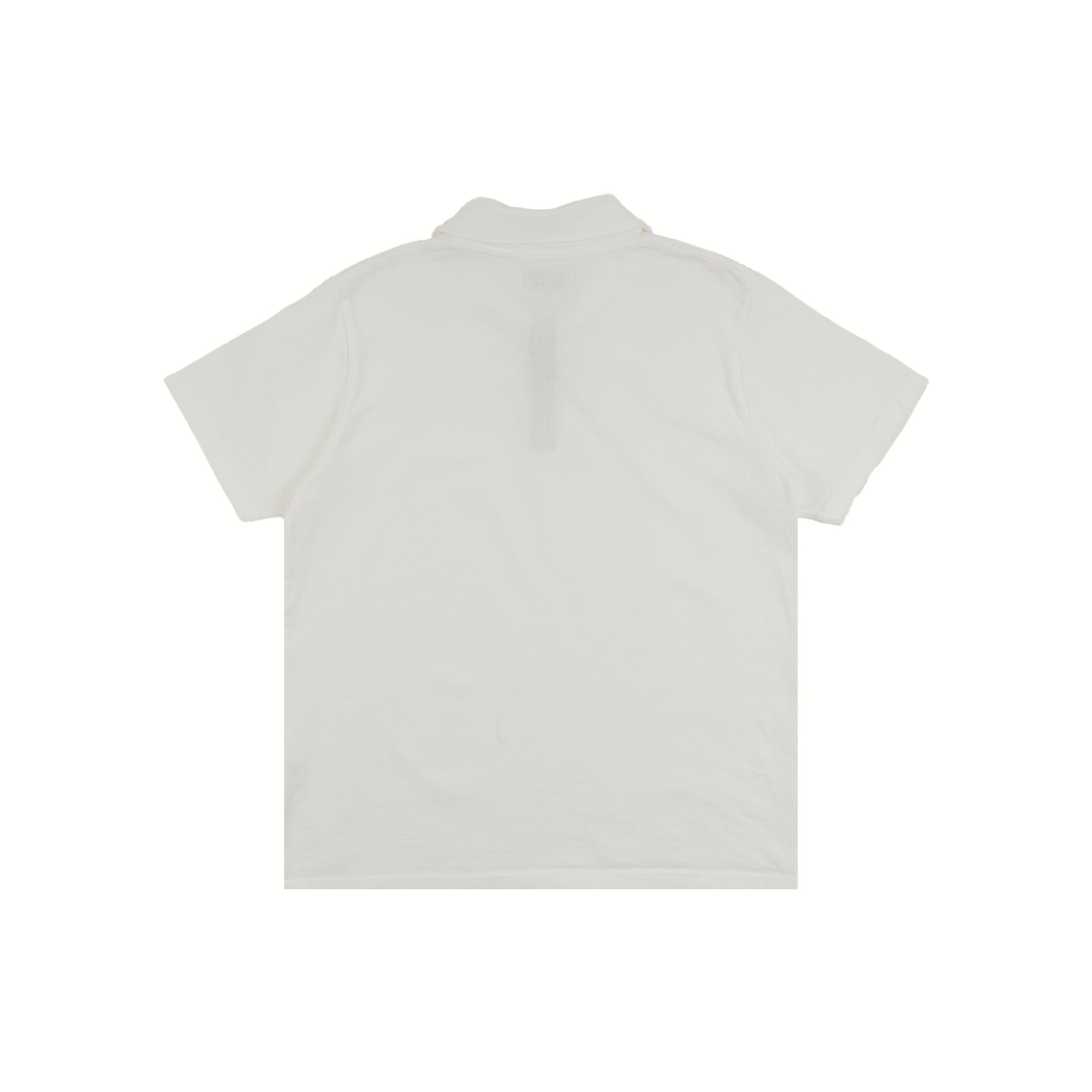 Heavyweight Re-Work Polo - Whiteout - L