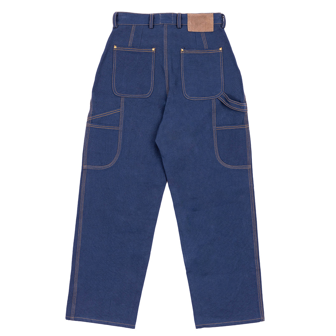 Pleated Work Day Pant - Navy Blue