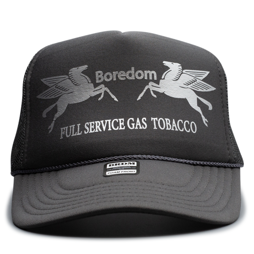 Gas Station Trucker Hat - Galvanized Steel