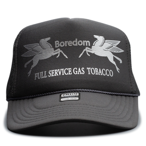 Gas Station Trucker Hat - Galvanized Steel