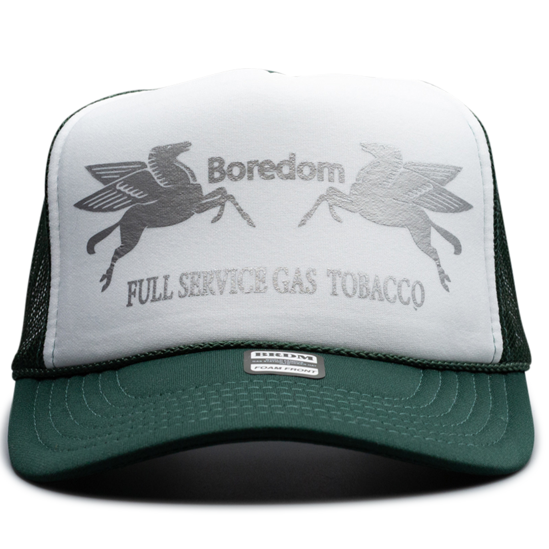 Gas Station Trucker Hat - Silver Bullet
