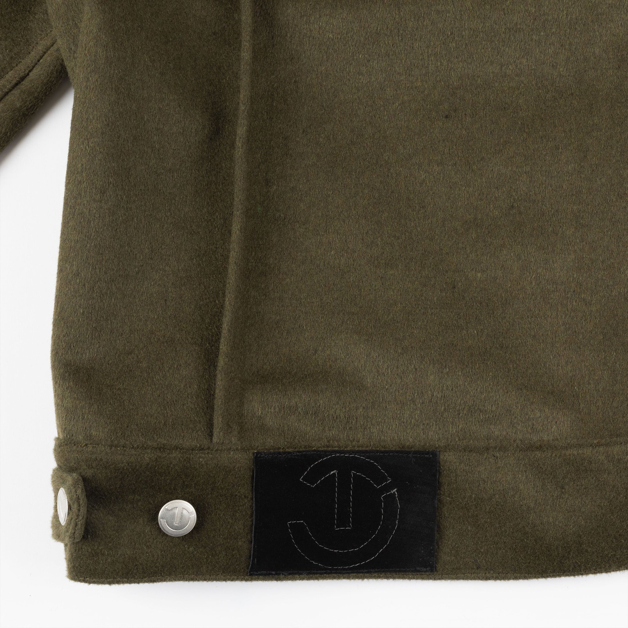 JT Wool Trucker Jacket - Olive