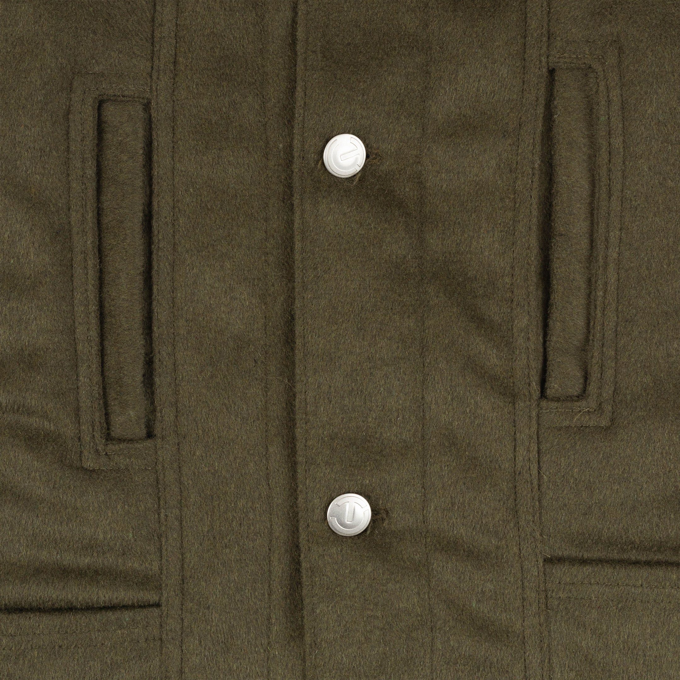 JT Wool Trucker Jacket - Olive