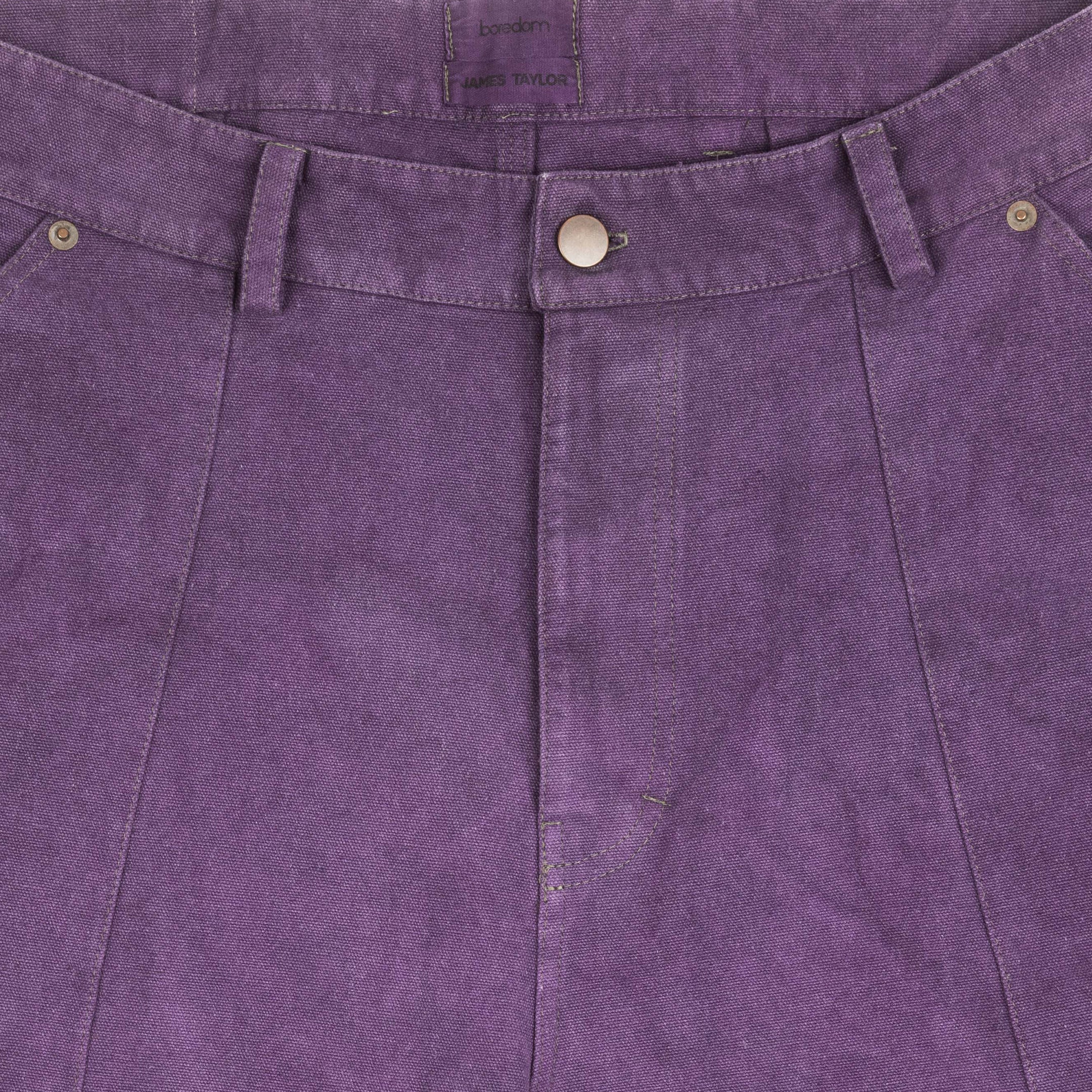 Pleated Work Day Pant - Amethyst