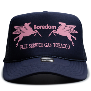 Gas Station Trucker Hat - Pepto Tablet