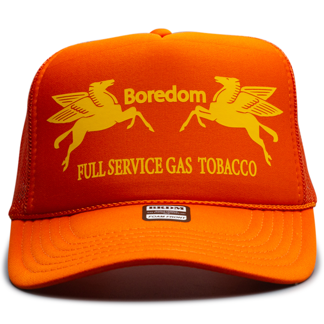 Gas Station Trucker Hat - Hi Vis