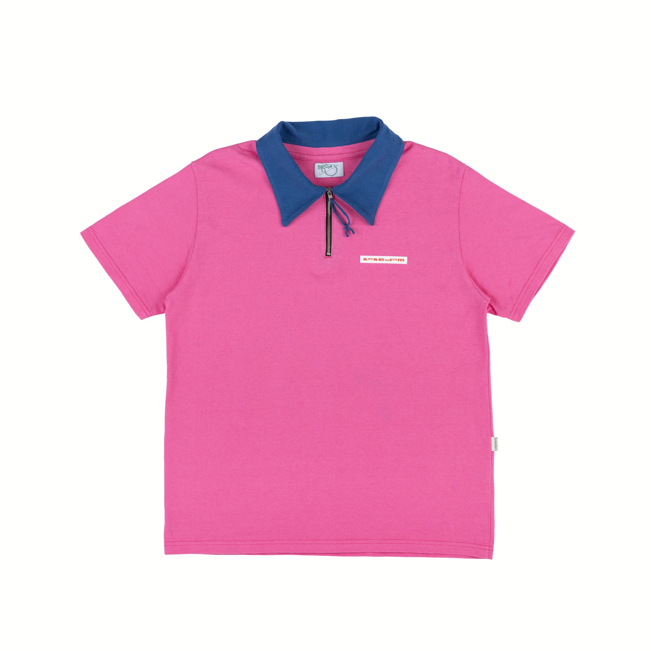 Heavyweight Re-Work Polo - Cotton Candy - XL