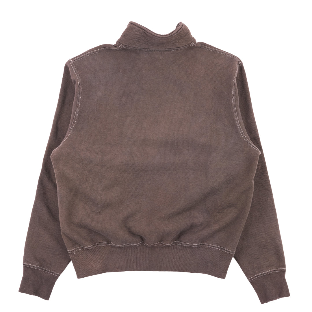Bucket Blank Quarter Zip - Espresso Brown