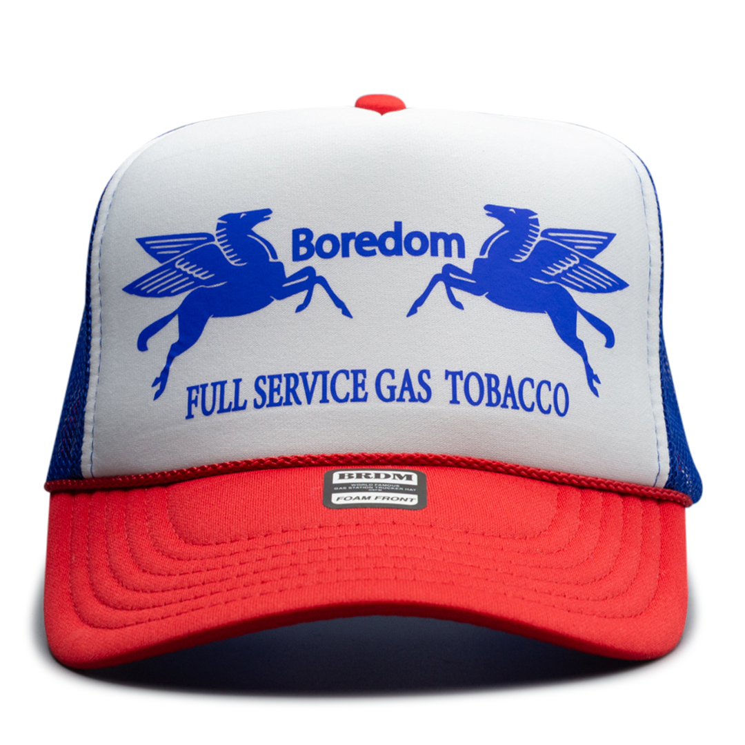 Gas Station Trucker Hat - Blue Airhead