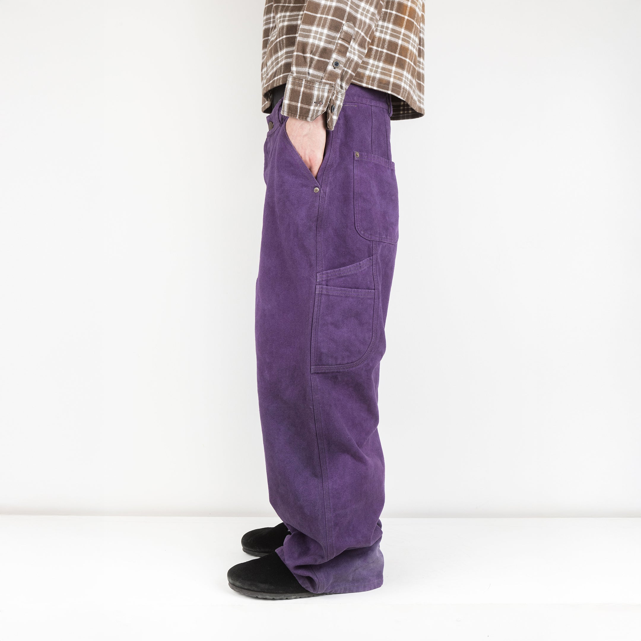 Pleated Work Day Pant - Amethyst