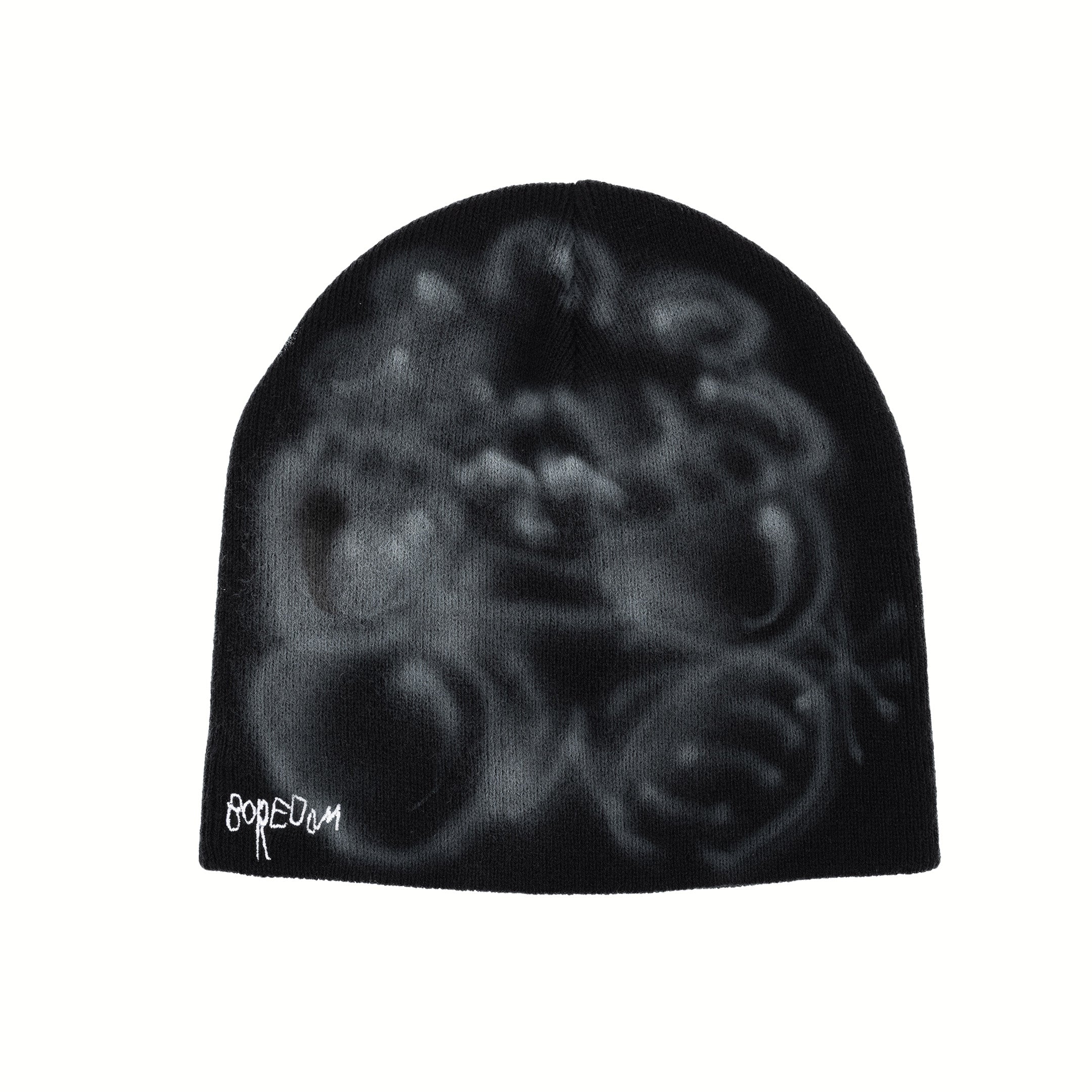 Air Brushed Skully - Black