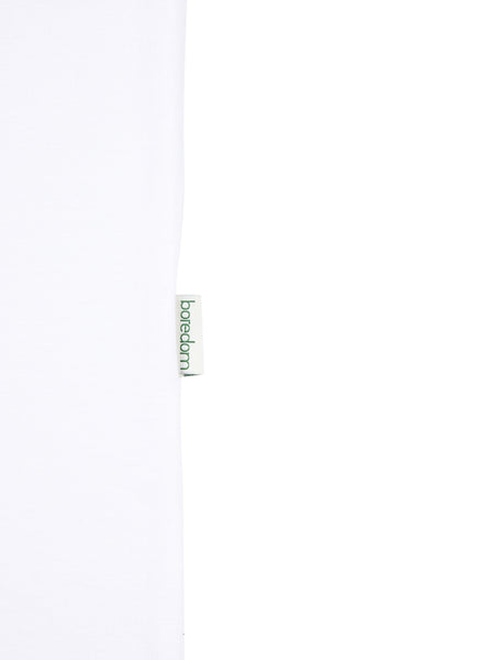 Word Mark Long Sleeve T-Shirt - White