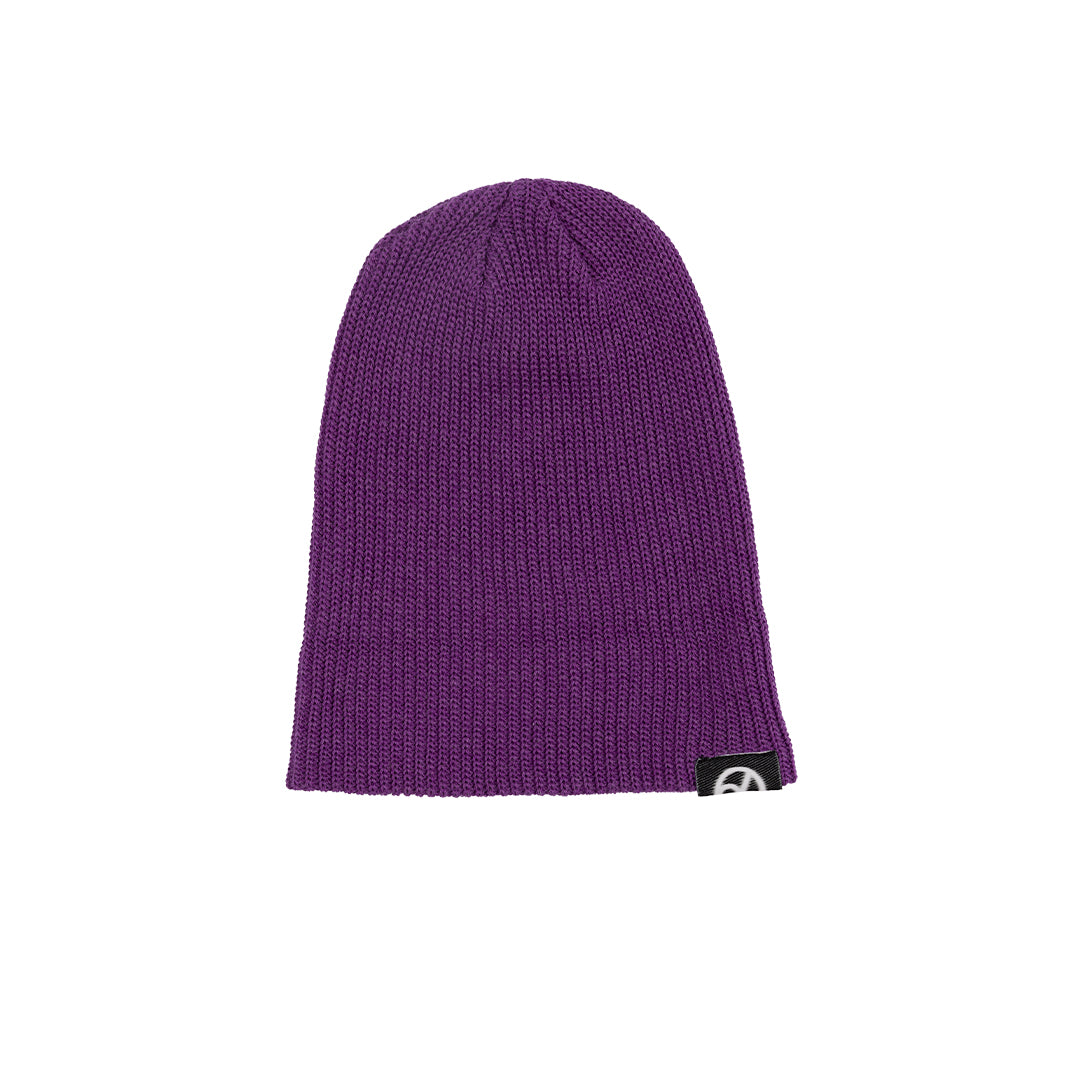 Knit Beanie - Purple